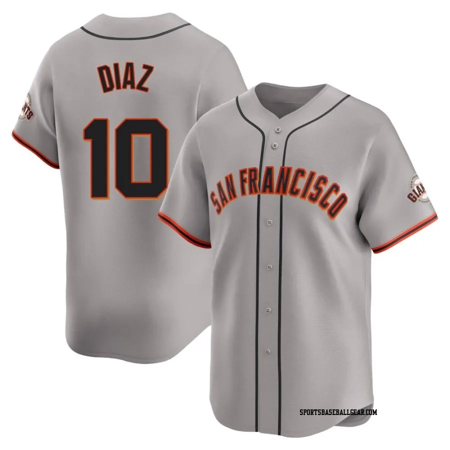 Isan Diaz Youth San Francisco Giants Gray Limited Away Jersey