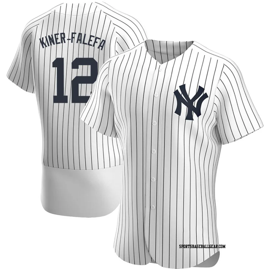 Isiah Kiner-Falefa Men's New York Yankees White Authentic Home Jersey