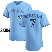 Isiah Kiner-Falefa Men's Toronto Blue Jays Blue Authentic Powder Alternate Jersey