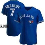 Isiah Kiner-Falefa Men's Toronto Blue Jays Royal Authentic Alternate Jersey