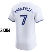 Isiah Kiner-Falefa Men's Toronto Blue Jays White Elite Home Jersey