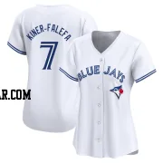 Isiah Kiner-Falefa Women's Toronto Blue Jays White Limited Home Jersey
