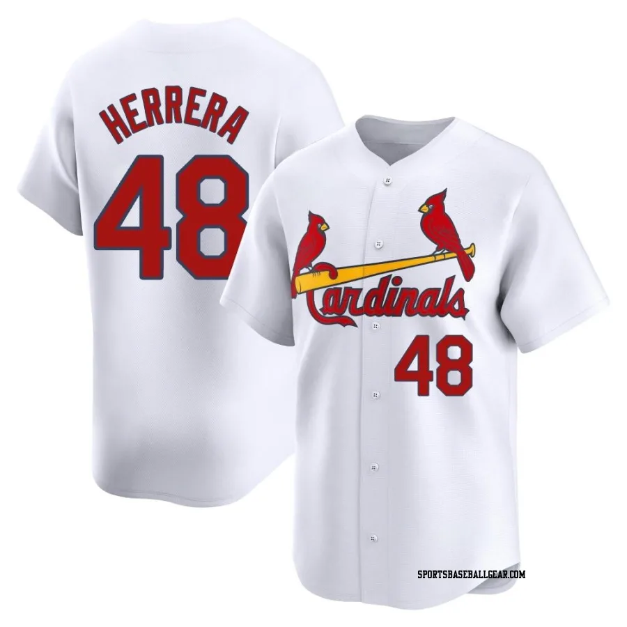 Ivan Herrera Youth St. Louis Cardinals White Limited Home Jersey