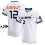Ivan Rodriguez Men's Houston Astros White Elite 2025 City Connect Jersey