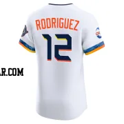 Ivan Rodriguez Men's Houston Astros White Elite 2025 City Connect Jersey