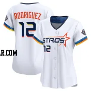 Ivan Rodriguez Women's Houston Astros White Limited 2025 City Connect Jersey