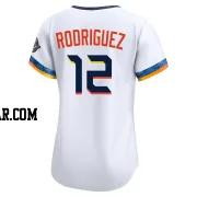 Ivan Rodriguez Women's Houston Astros White Limited 2025 City Connect Jersey