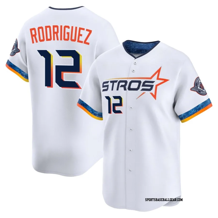 Ivan Rodriguez Youth Houston Astros White Limited 2025 City Connect Jersey