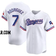 Ivan Rodriguez Youth Texas Rangers White Limited Home Jersey