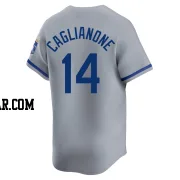 Jac Caglianone Youth Kansas City Royals Gray Limited Away Jersey