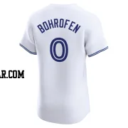 Jace Bohrofen Men's Toronto Blue Jays White Elite Home Jersey