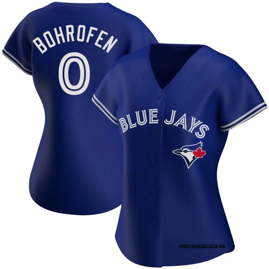 Jace Bohrofen Women's Toronto Blue Jays Royal Replica Alternate Jersey