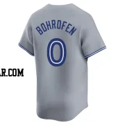 Jace Bohrofen Youth Toronto Blue Jays Gray Limited Away Jersey