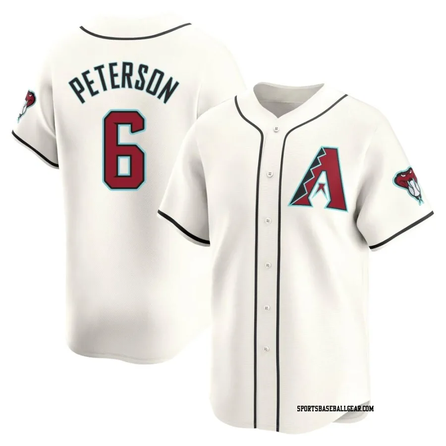 Jace Peterson Youth Arizona Diamondbacks White Limited Home Jersey