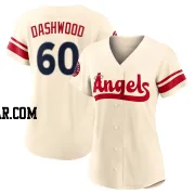 Jack Dashwood Women's Los Angeles Angels Cream Authentic 2022 City Connect Jersey