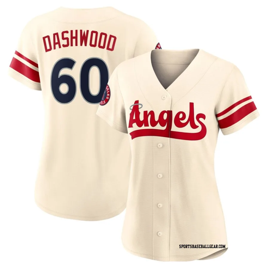 Jack Dashwood Women's Los Angeles Angels Cream Replica 2022 City Connect Jersey