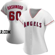 Jack Dashwood Women's Los Angeles Angels White Authentic Home Jersey