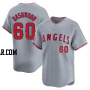 Jack Dashwood Youth Los Angeles Angels Gray Limited Away Jersey