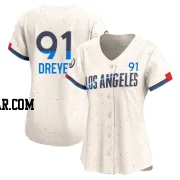 Jack Dreyer Women's Los Angeles Dodgers Cream Limited 2024 City Connect Jersey