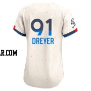 Jack Dreyer Women's Los Angeles Dodgers Cream Limited 2024 City Connect Jersey