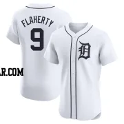 Jack Flaherty Men's Detroit Tigers White Elite Home Jersey