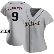 Jack Flaherty Women's Detroit Tigers Gray Replica Road Jersey