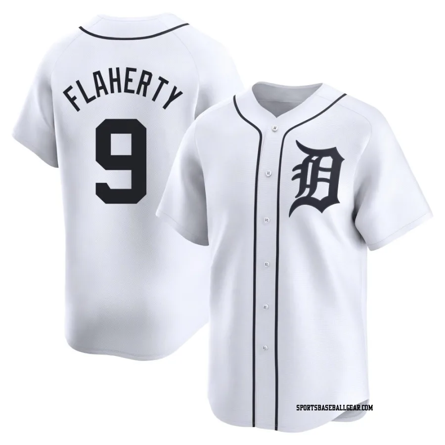 Jack Flaherty Youth Detroit Tigers White Limited Home Jersey
