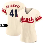 Jack Kochanowicz Women's Los Angeles Angels Cream Authentic 2022 City Connect Jersey