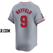 Jack Mayfield Men's Los Angeles Angels Gray Limited Away Jersey