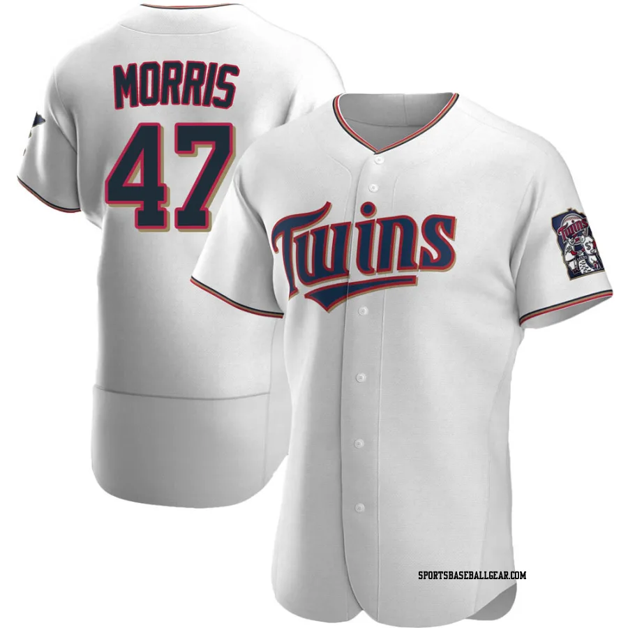 Jack Morris Men's Minnesota Twins White Authentic Home Jersey