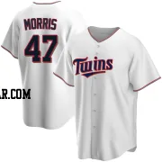 Jack Morris Men's Minnesota Twins White Replica Home Jersey