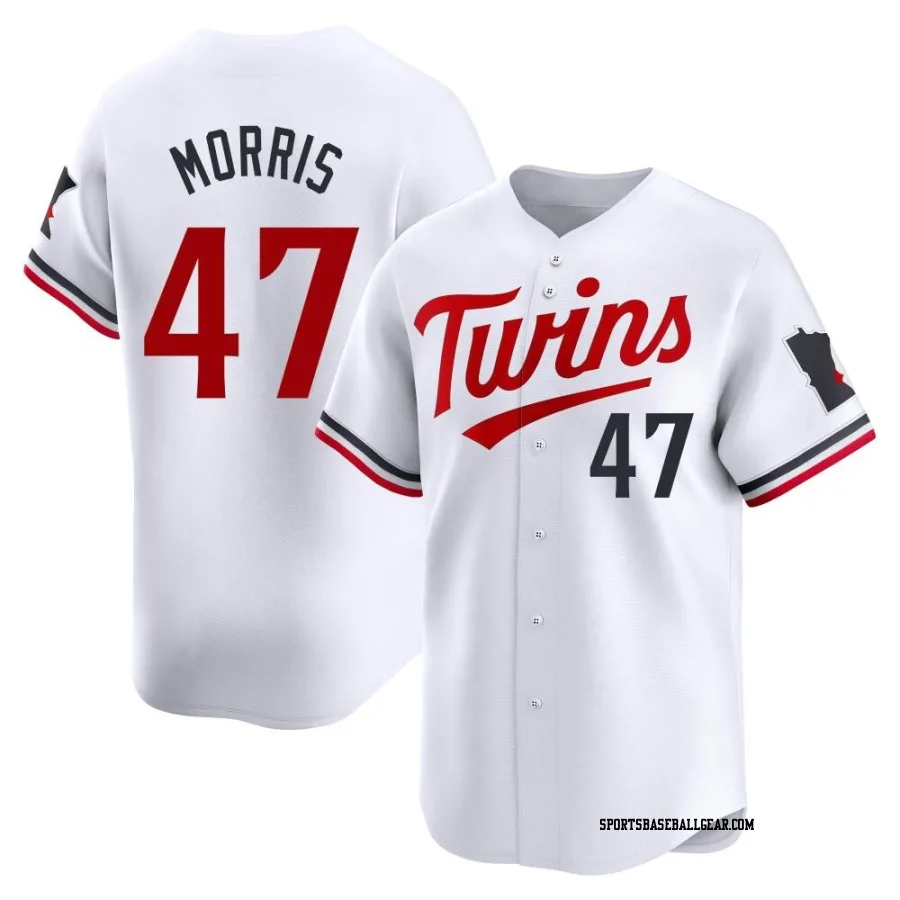 Jack Morris Youth Minnesota Twins White Limited Home Jersey