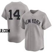 Jackson Castillo Youth New York Yankees Gray Limited Away 2nd Jersey