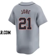 Jackson Jobe Youth Detroit Tigers Gray Limited Road Jersey