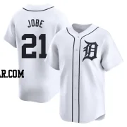 Jackson Jobe Youth Detroit Tigers White Limited Home Jersey