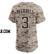 Jackson Merrill Men's San Diego Padres Camo Elite Alternate Vapor Premier Jersey