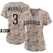 Jackson Merrill Women's San Diego Padres Camo Limited 2nd Alternate Jersey