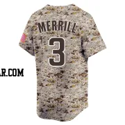 Jackson Merrill Youth San Diego Padres Camo Limited 2nd Alternate Jersey