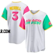 Jackson Merrill Youth San Diego Padres White Replica 2022 City Connect Jersey