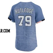 Jackson Rutledge Men's Washington Nationals Blue Elite 2025 City Connect Jersey