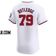 Jackson Rutledge Men's Washington Nationals White Elite Home Jersey