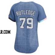 Jackson Rutledge Women's Washington Nationals Blue Limited 2025 City Connect Jersey