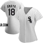 Jacob Amaya Women's Chicago White Sox White Replica Home Jersey
