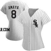 Jacob Amaya Women's Chicago White Sox White Replica Home Jersey