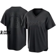 Jacob Amaya Youth Chicago White Sox Black Replica Pitch Fashion Jersey