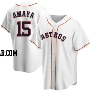 Jacob Amaya Youth Houston Astros White Replica Home Jersey