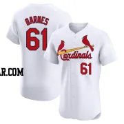 Jacob Barnes Men's St. Louis Cardinals White Elite Home Jersey