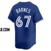 Jacob Barnes Men's Toronto Blue Jays Royal Limited Alternate Jersey