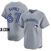 Jacob Barnes Youth Toronto Blue Jays Gray Limited Away Jersey