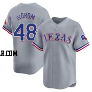 Jacob deGrom Youth Texas Rangers Gray Limited Away Jersey